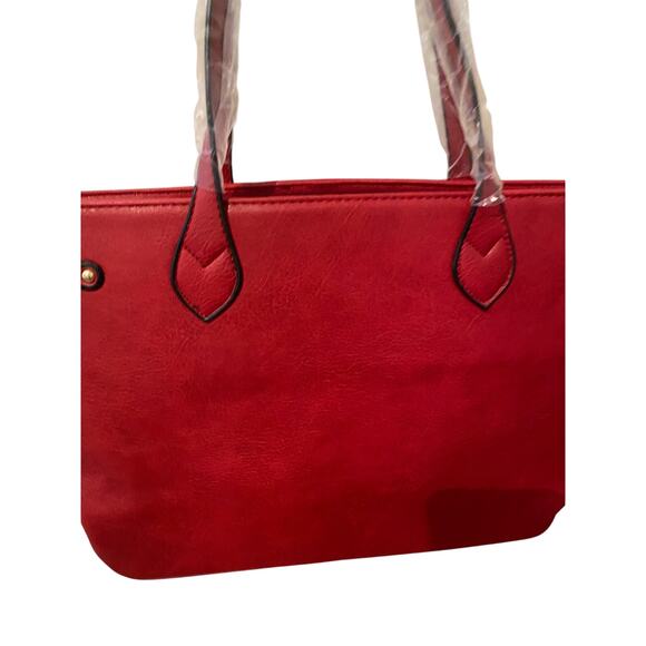 AR New York Large Red Tote NWT - Picture 2 of 7